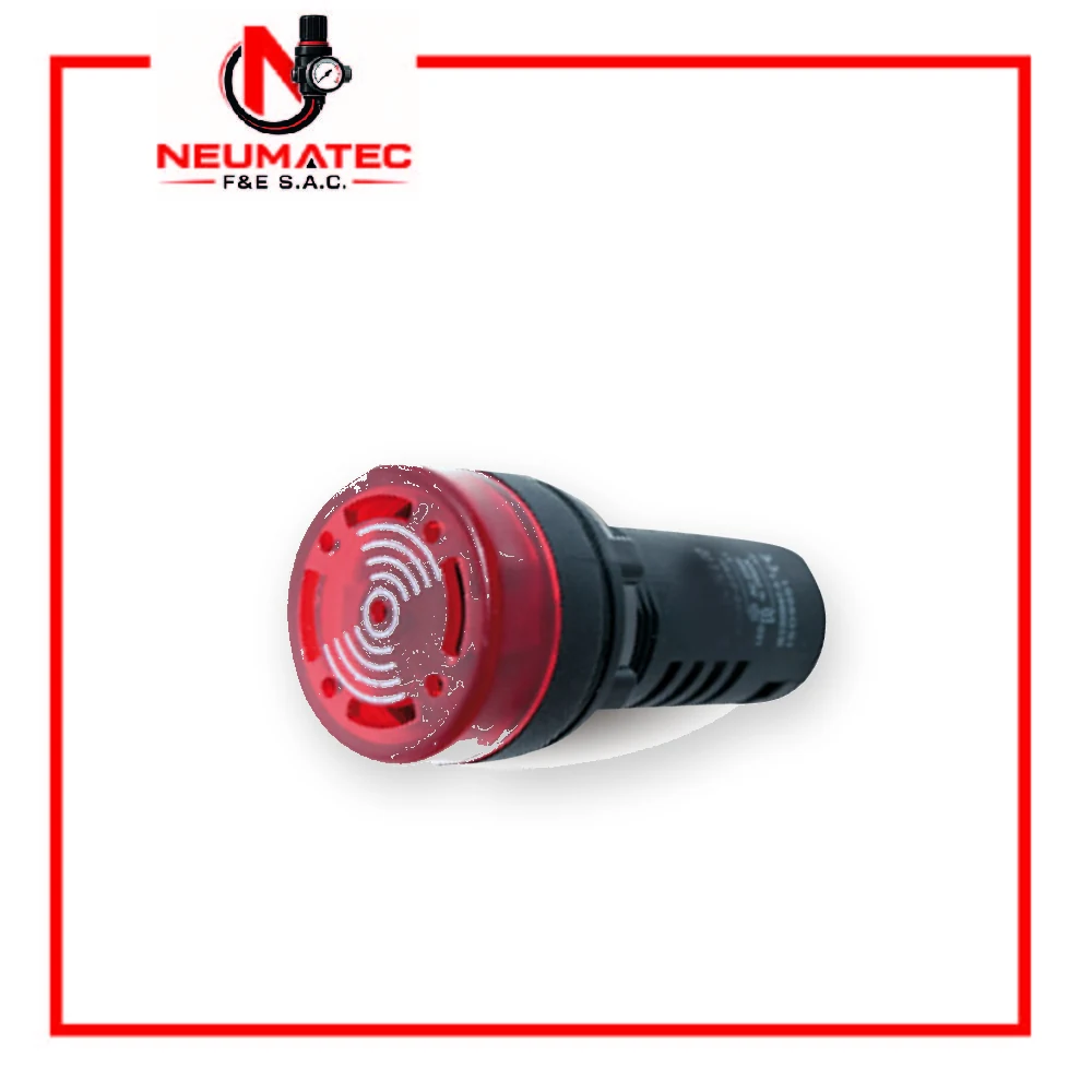Buzzer Rojo AD22-22SM