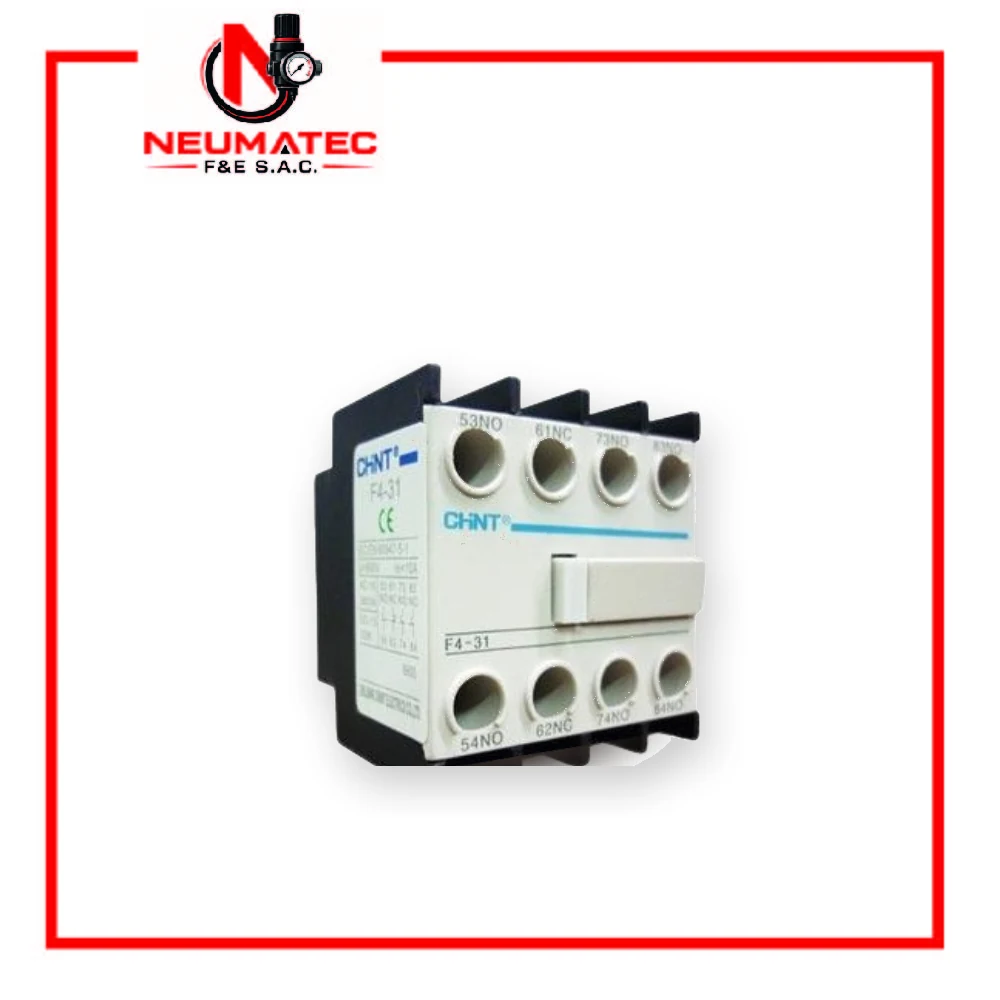Contactor Auxiliar Frontal F4-31 Chint