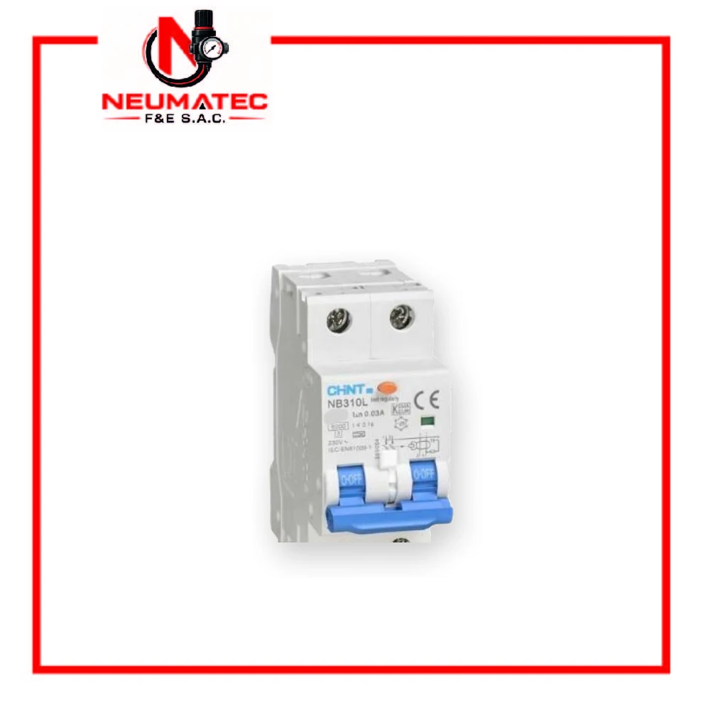 Interruptor Termomagnético NBL1-30 1P+N Tipo AC