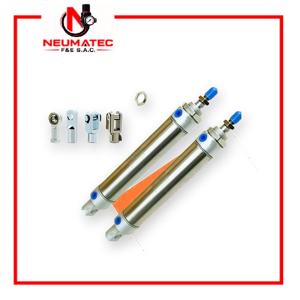 Pistón tubular inoxidable