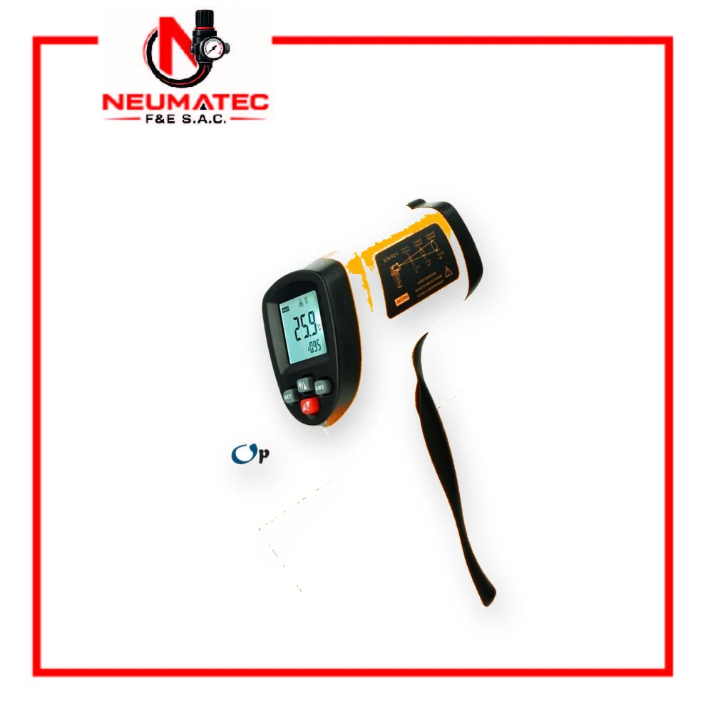 Termómetro infrarrojo -50 – 550 grados GM550E
