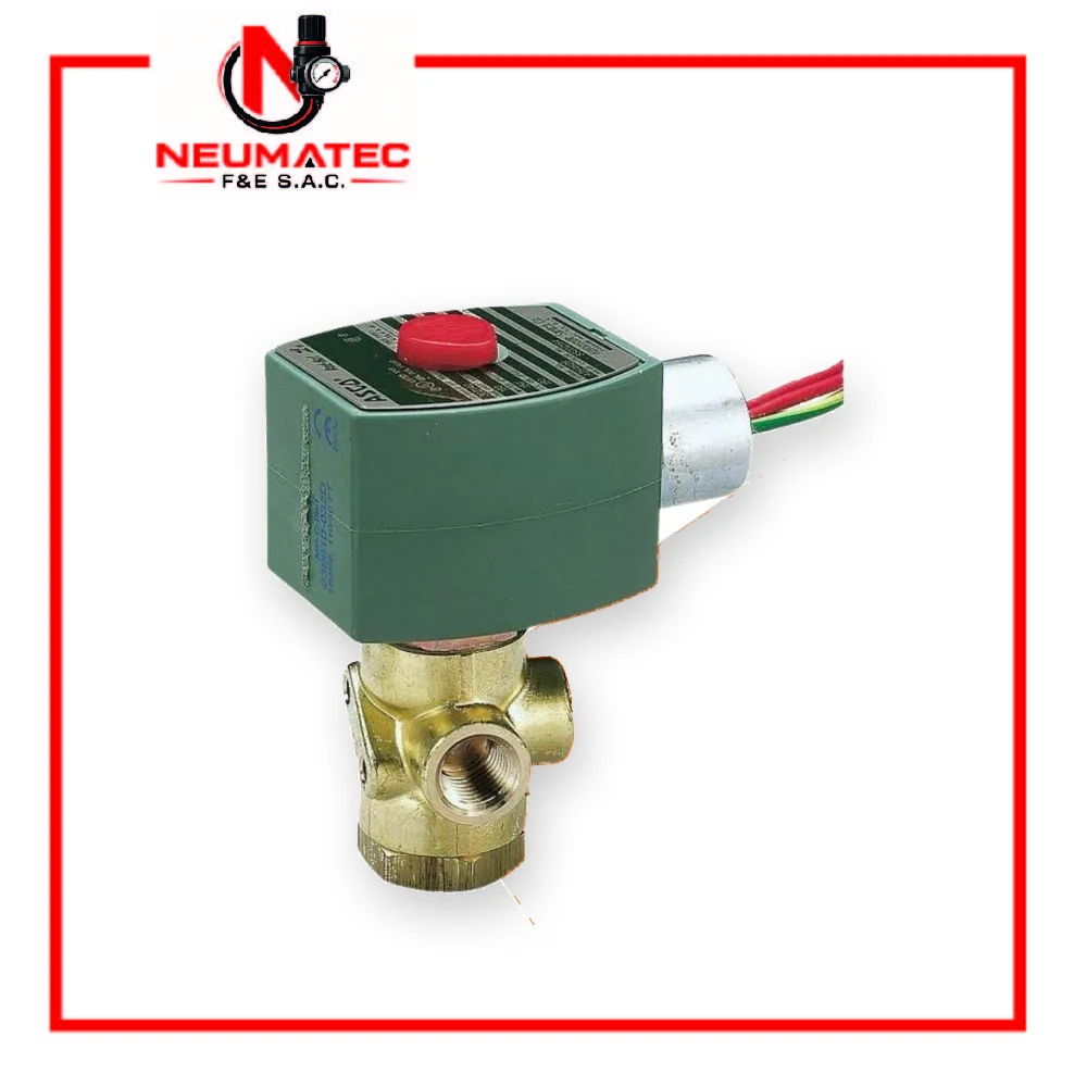 Válvula solenoide 3/2 x 1/4