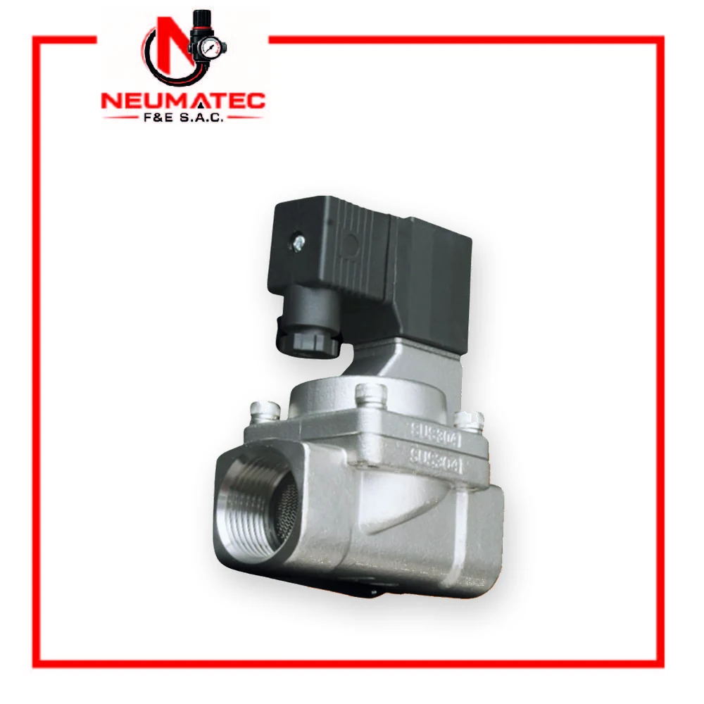 Válvula solenoide inoxidable