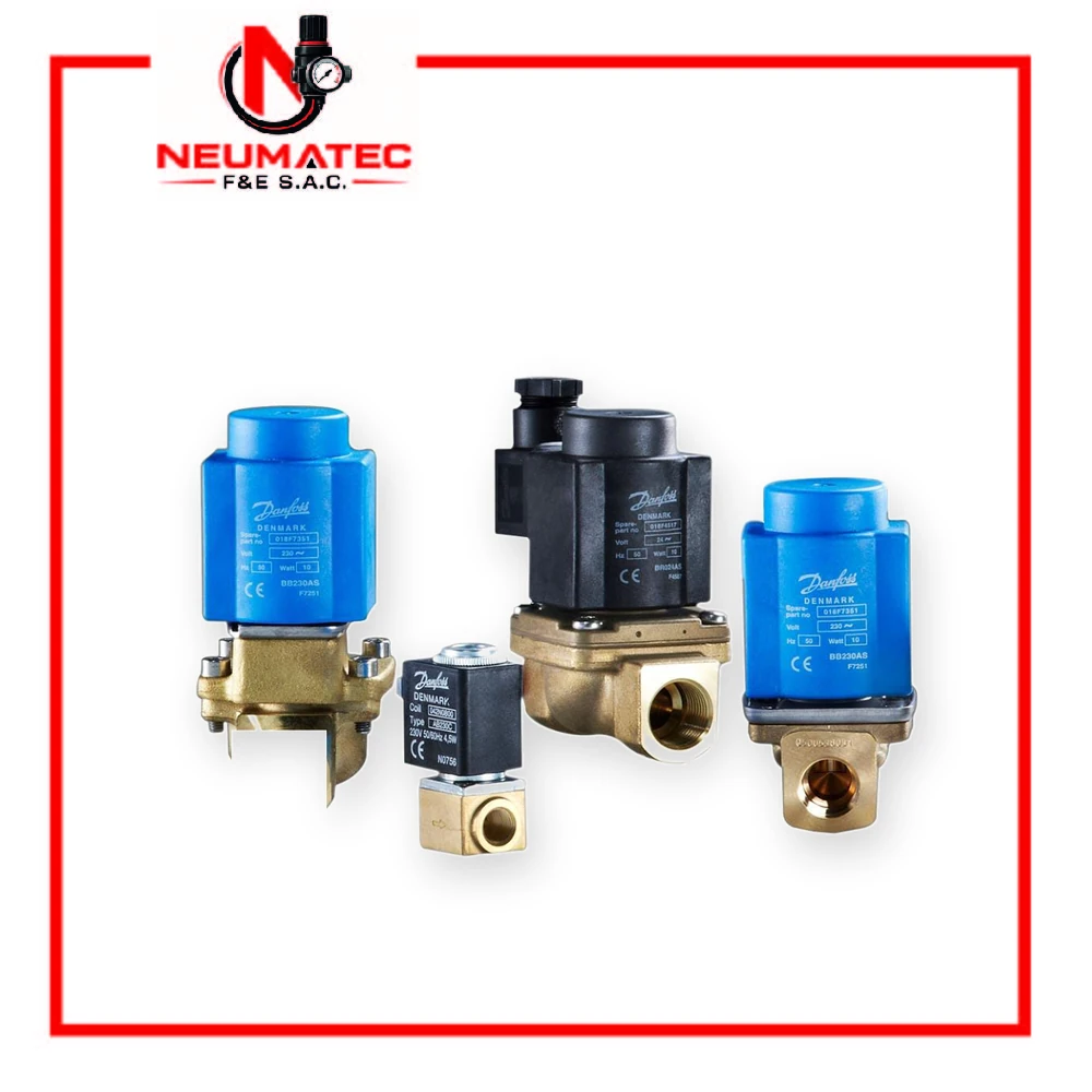 Válvula solenoide marca Danfoss